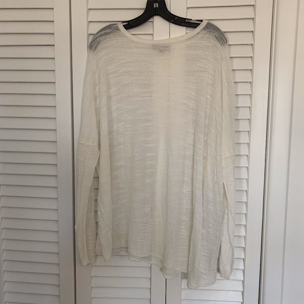 White ➕ Warren see thru top